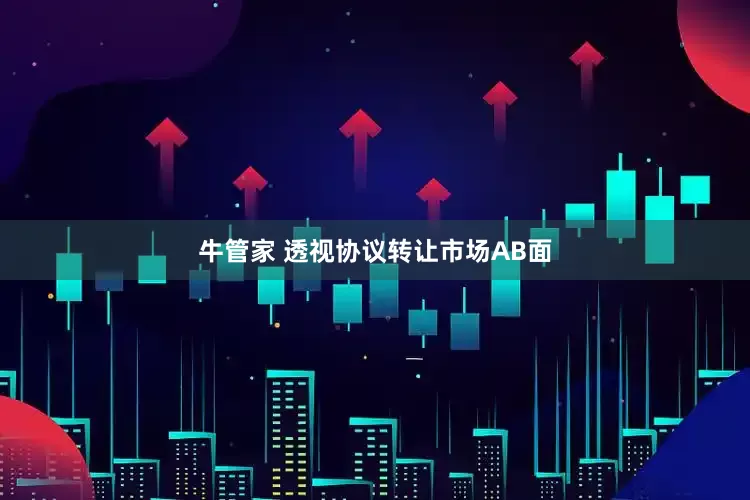 牛管家 透视协议转让市场AB面