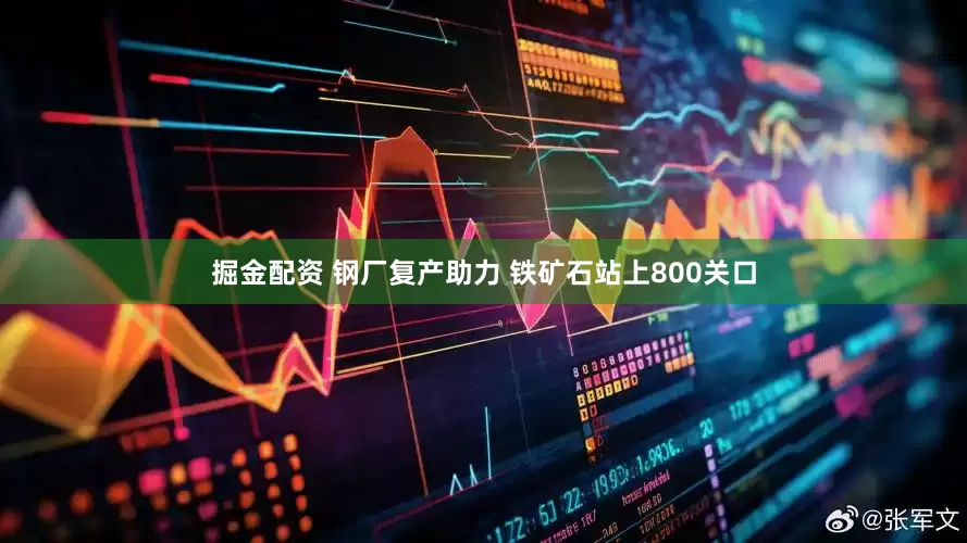 掘金配资 钢厂复产助力 铁矿石站上800关口